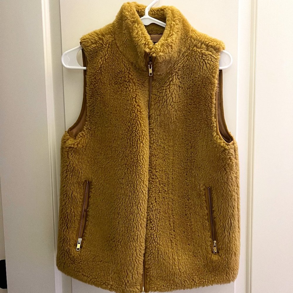 J.Crew Plush Fleece Excursion Vest - XS